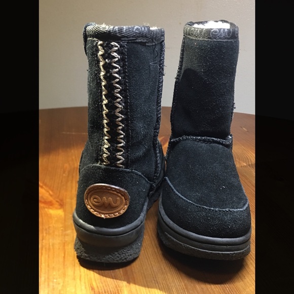 EMU Australia Bush Ranger Lo black boot size K8 - Picture 3 of 8